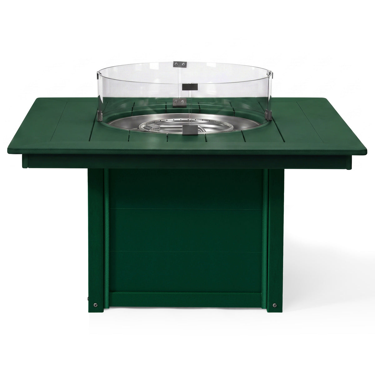 Helios 42" Modern Outdoor Patio Propane Square Fire Pit Table