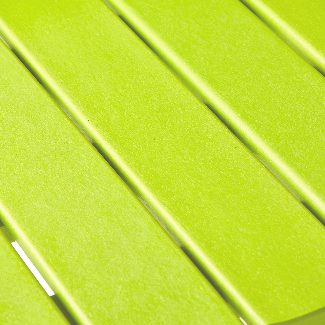 Malibu 2-Piece Outdoor Folding Adjustable Adirondack Chair with Cup Holder & Hideaway Ottoman and 18" Side Table