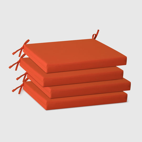 Solace Outdoor Patio Kitchen Dining Chair Seat Cushions Set of 4