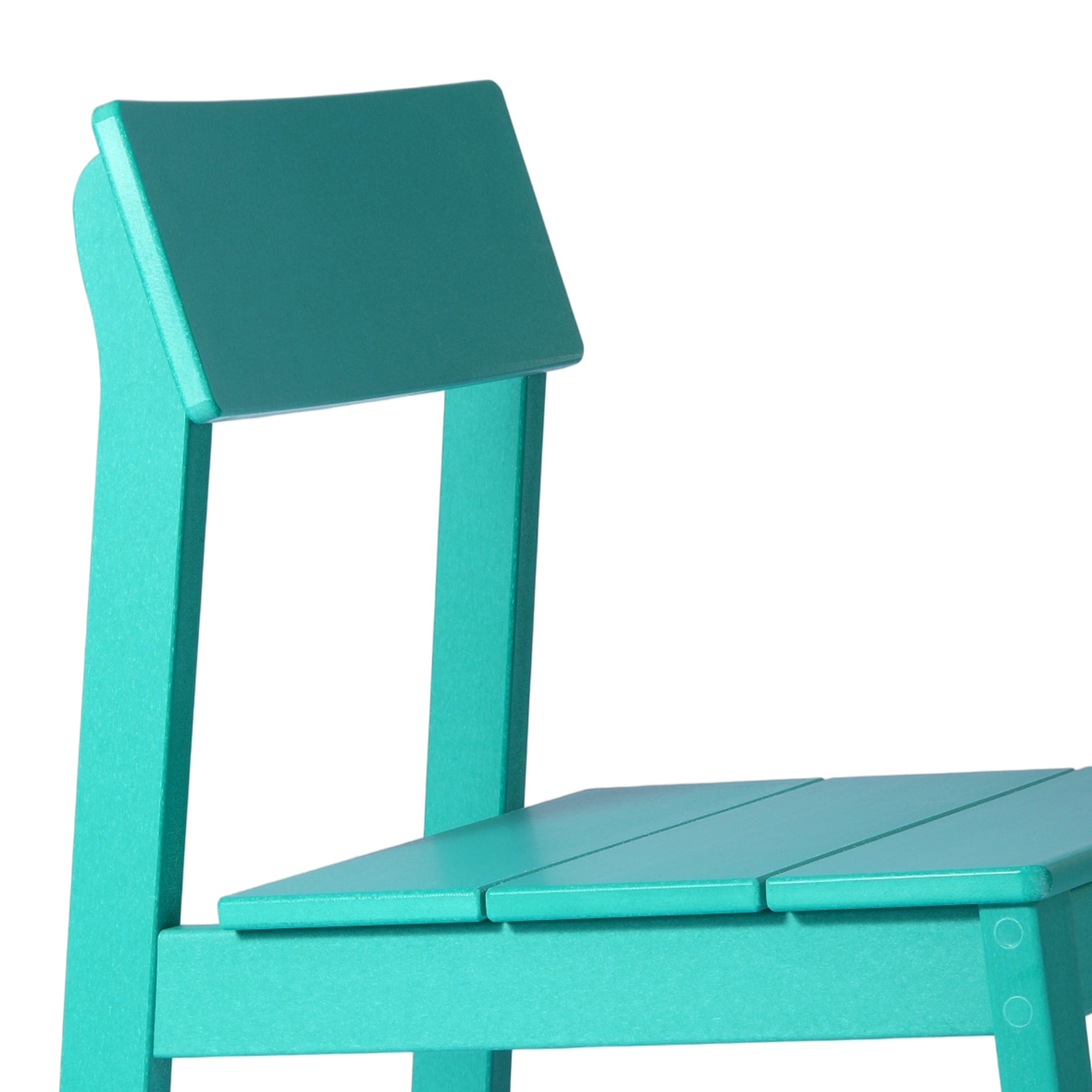 Paloma Modern HDPE Outdoor Armless Patio Dining Chairs (Set of 2)