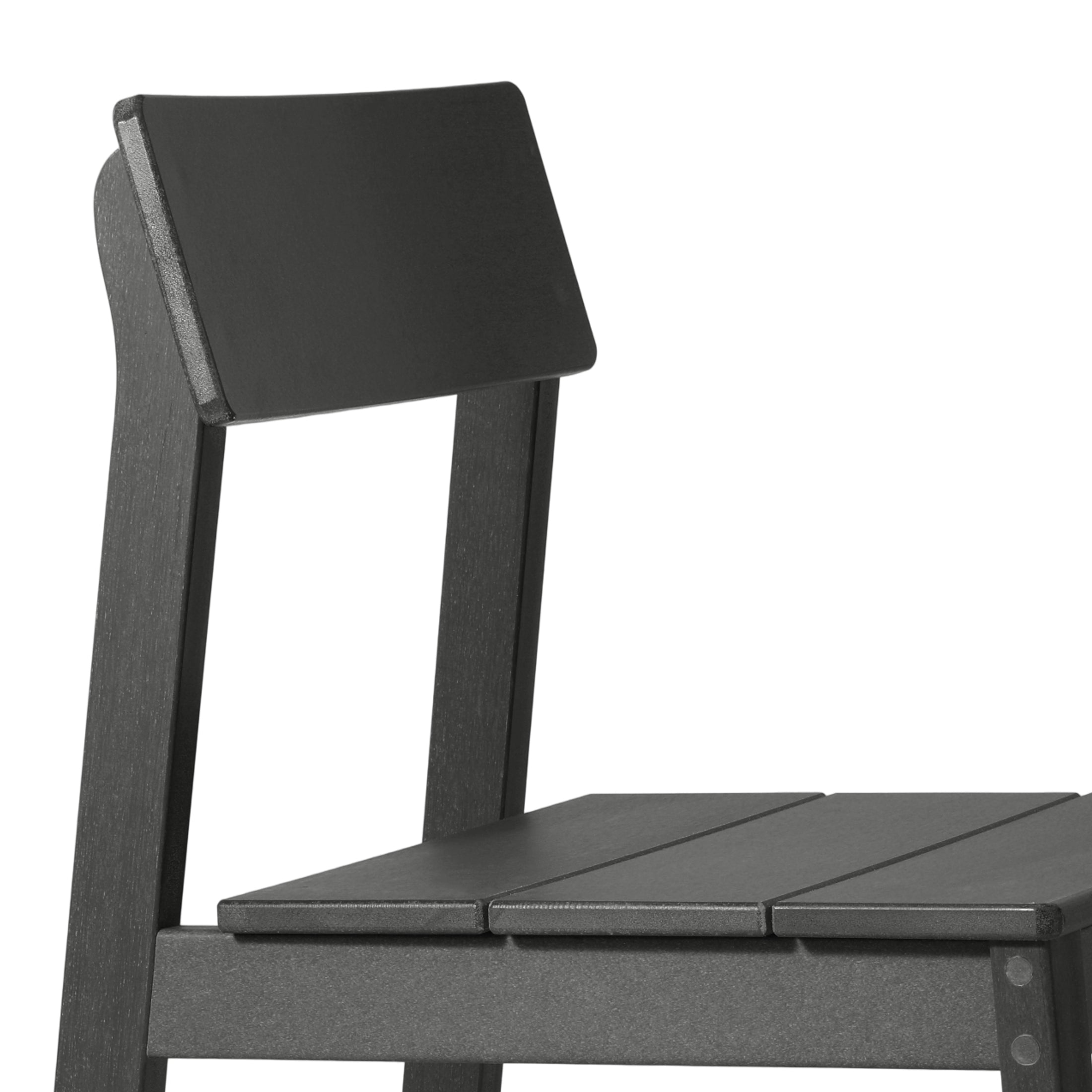 Paloma Modern HDPE Outdoor Armless Patio Dining Chairs (Set of 2)