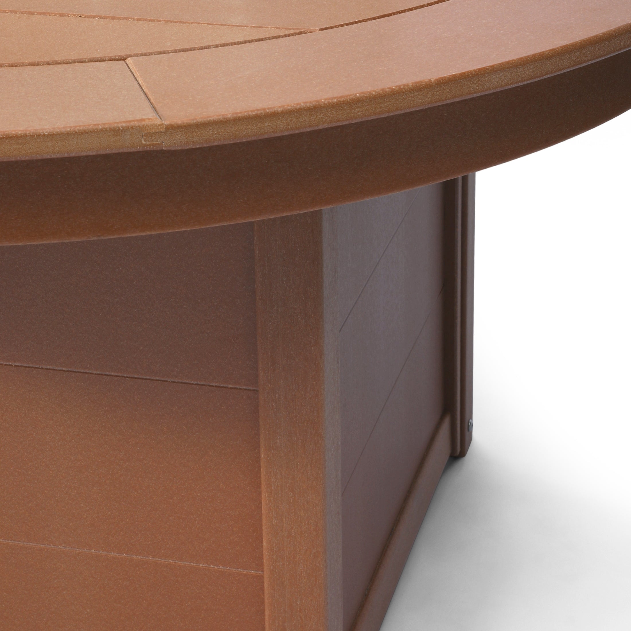 Helios 47" Modern Outdoor 55,000 BTU Patio Propane Round Fire Pit Table