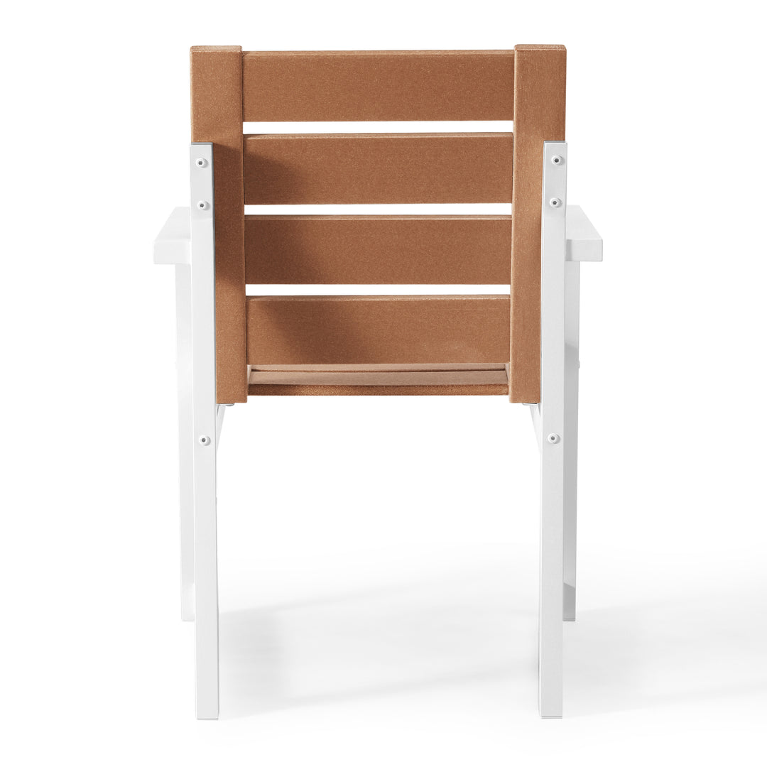 Cape May HDPE Outdoor Patio Dining Arm Chair