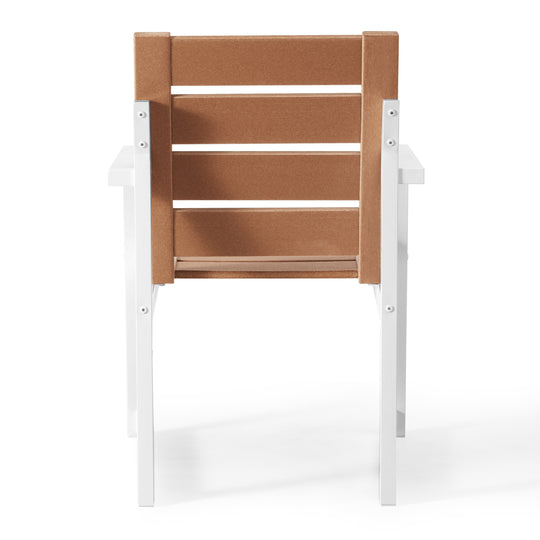 Cape May HDPE Outdoor Patio Dining Arm Chair