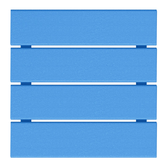 Malibu 3-Piece set Outdoor / Patio Poly Adirondack chair set with a side table ( 2 seater )