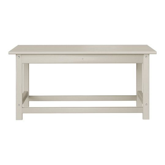 Malibu 35" length outdoor Coffee table for Adirondack chair