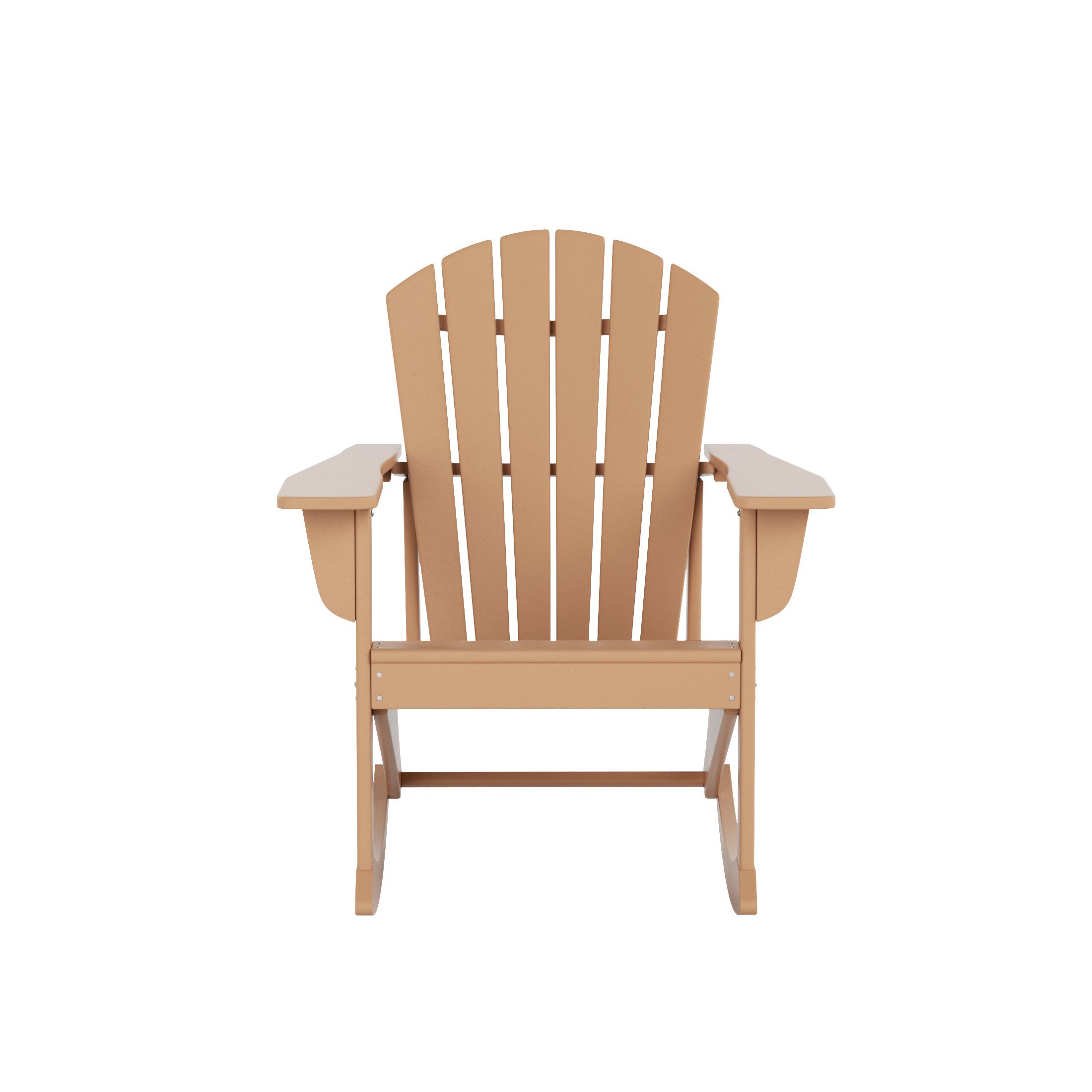 Dylan Outdoor Patio Poly Plastic Adirondack Rocking Chair