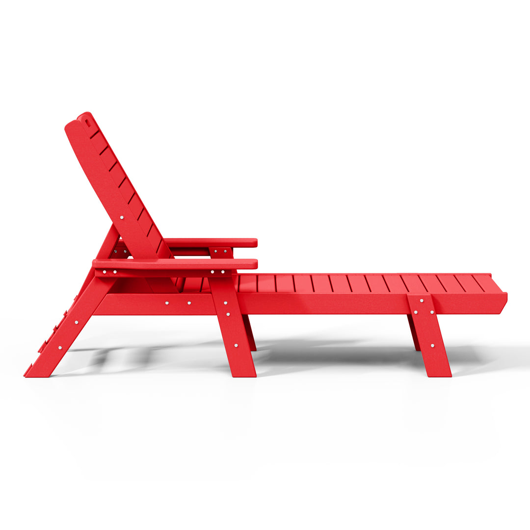Malibu Poly Reclining Chaise Lounge