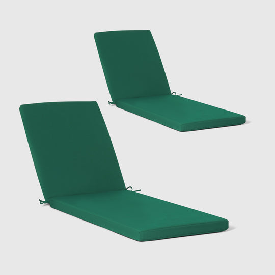Solace Outdoor Chaise Lounge Chair Cushions Set of 2