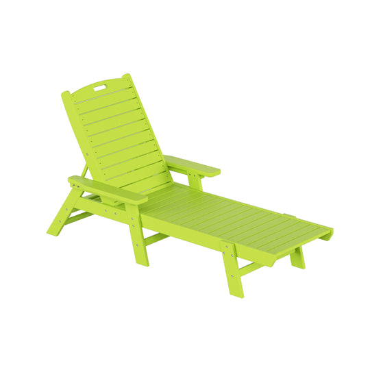 Malibu Poly Reclining Chaise Lounge