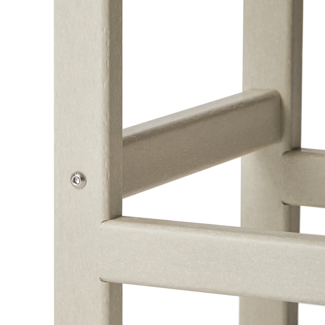 Malibu 14" square outdoor Side table for Adirondack chair