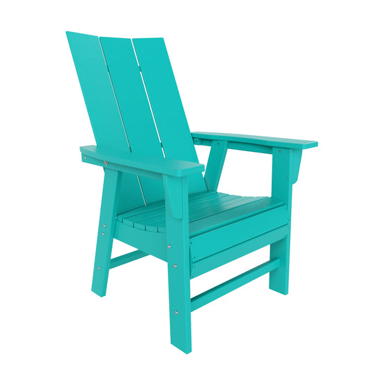 Ashore Outdoor Patio Modern Adirondack Dining Chair