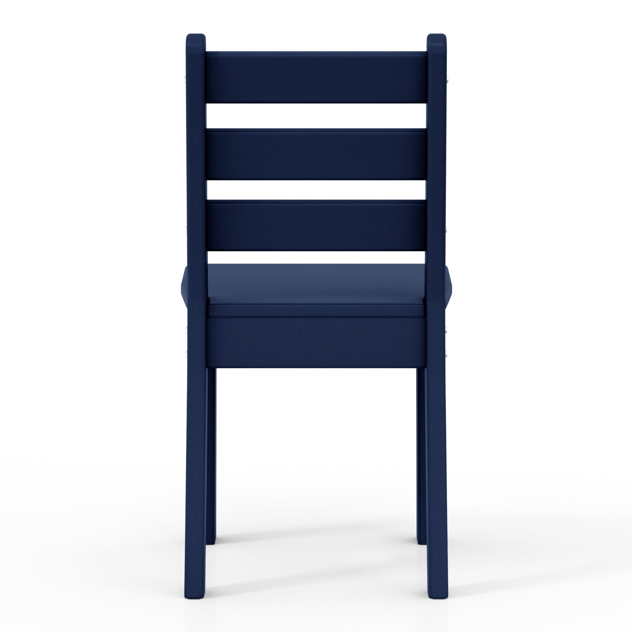 Treehouse Outdoor HDPE Kids Plastic Toddler Dining Chair (Set of Two)