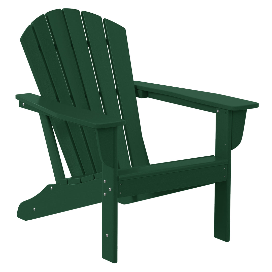 Dylan Outdoor Adirondack Chair With Ottoman 4-Piece Set