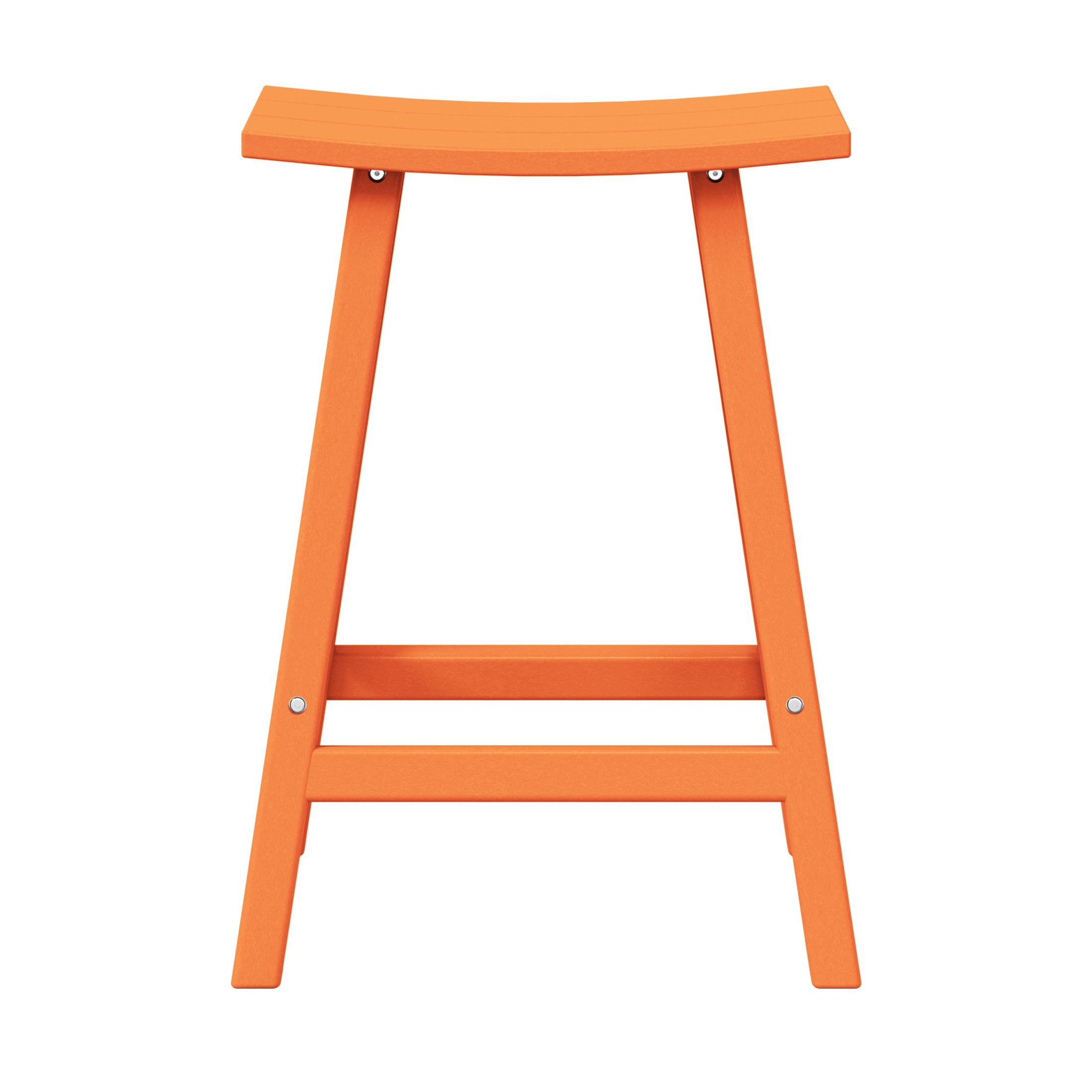 Malibu 24" HDPE Outdoor Patio Counter Height Bar Stool