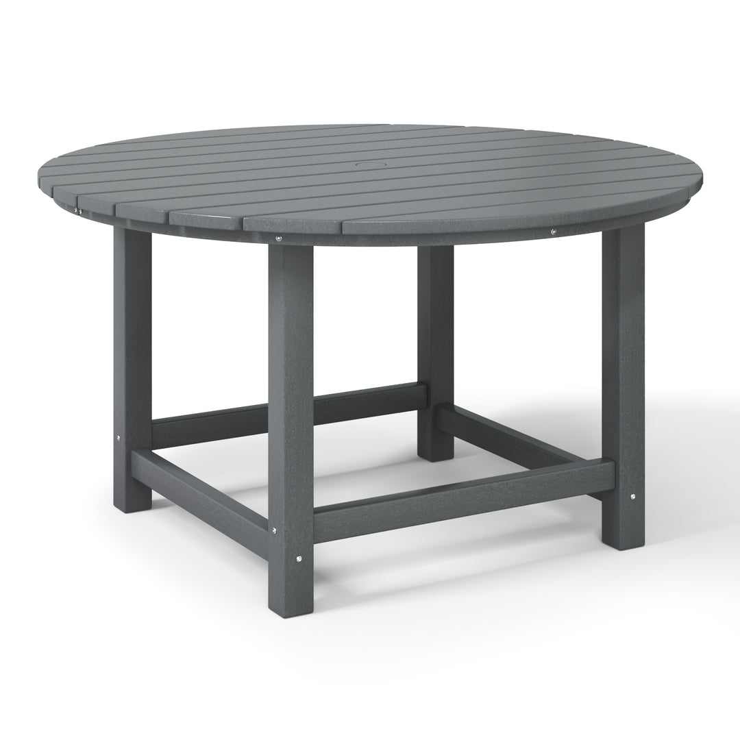 Malibu Kids Outdoor Patio Furniture HDPE Round Dining Table