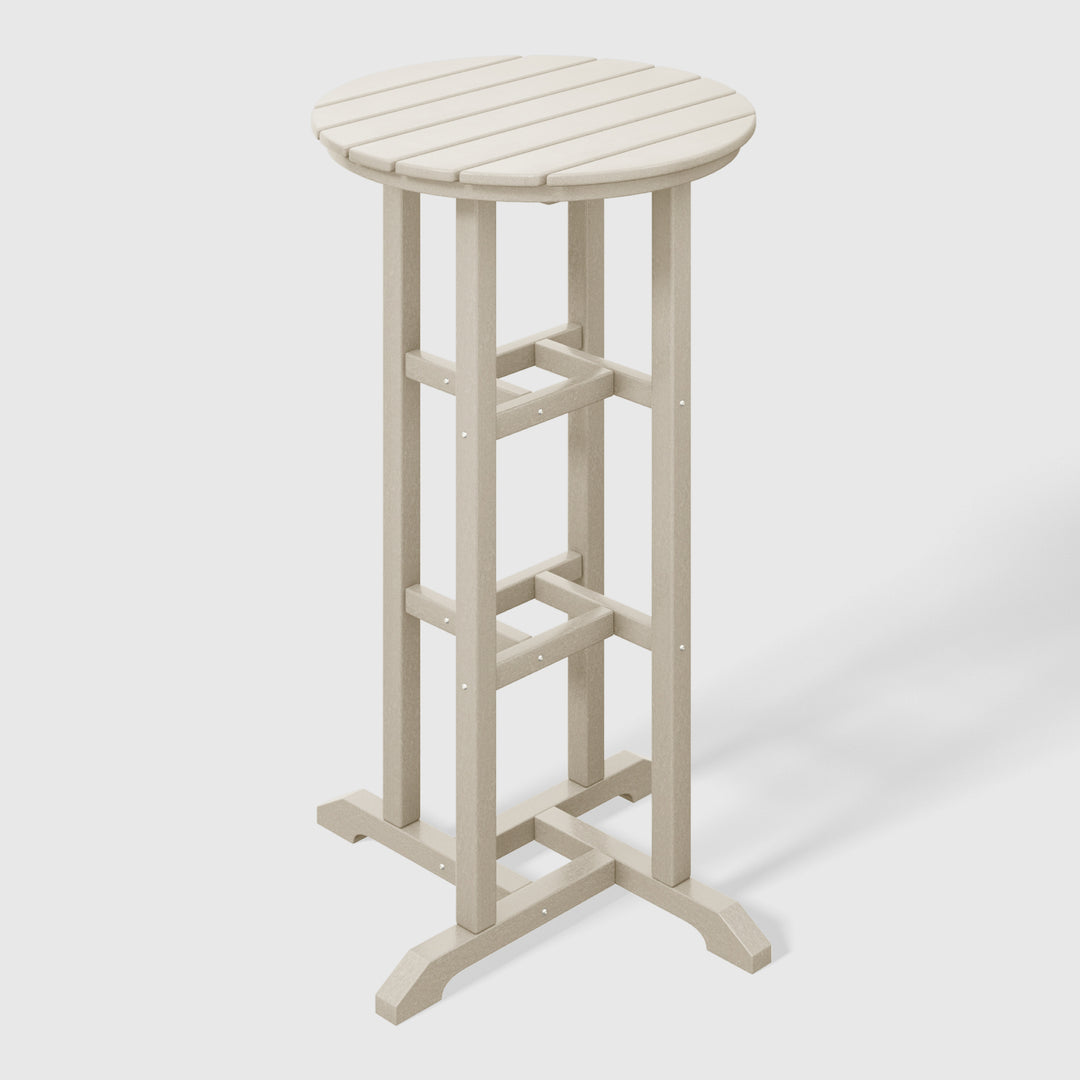 Malibu Outdoor Patio Bar Height Table and Bar Stool 4-Piece Dining Set