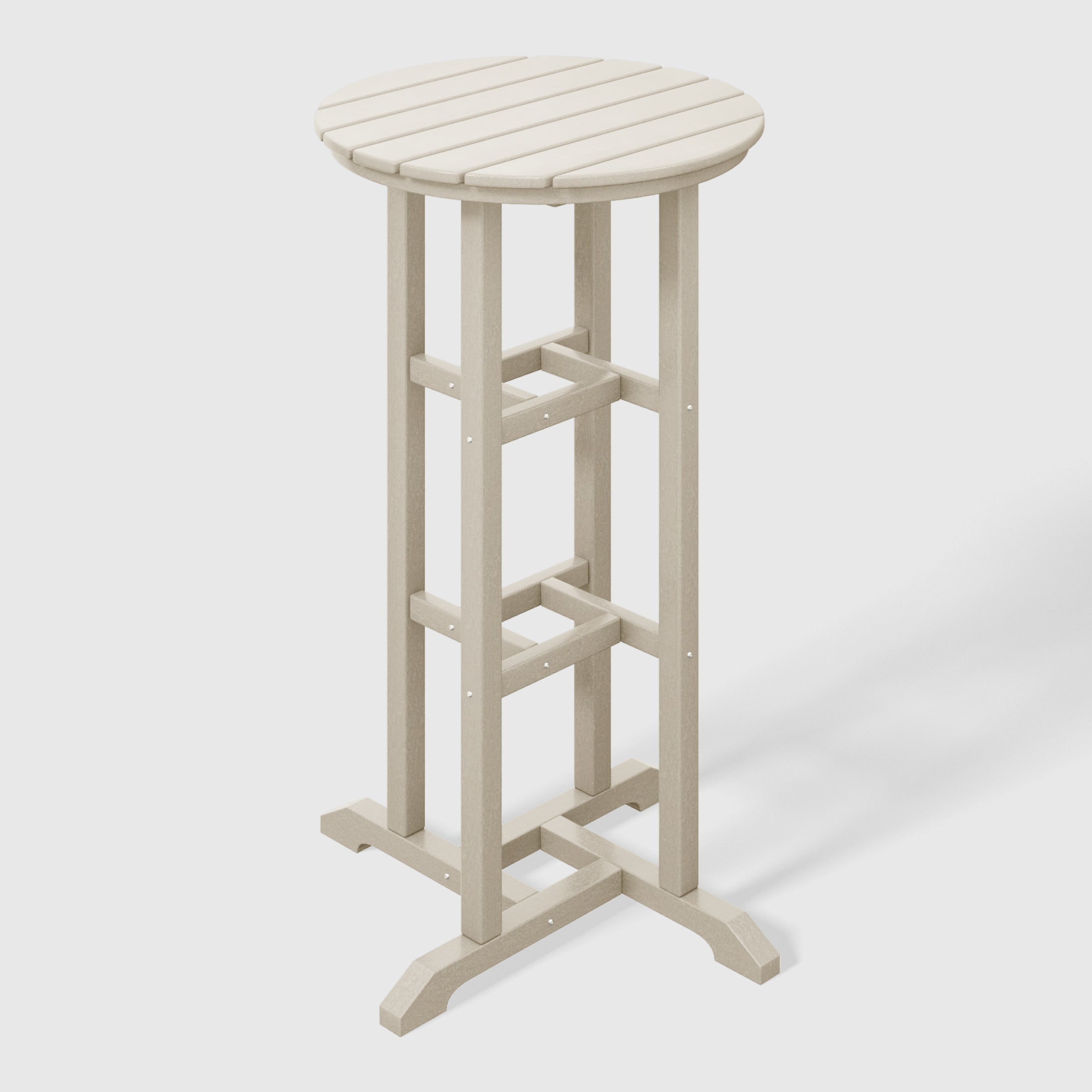 Malibu Outdoor Patio Bar Height Table and Bar Stool 4-Piece Dining Set