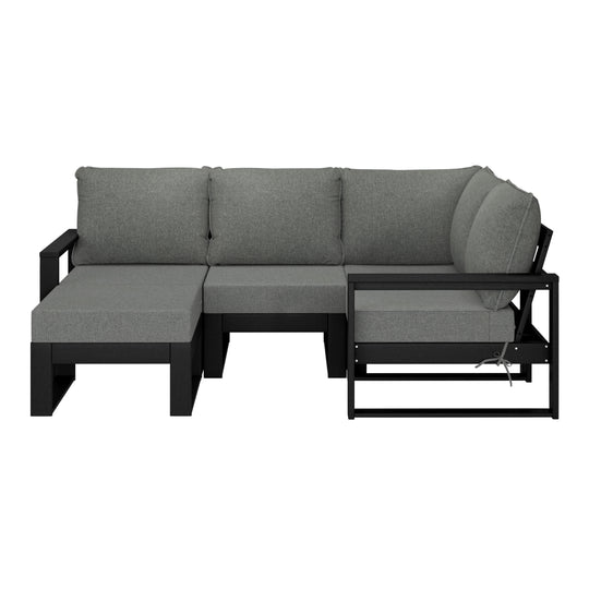 Montara 5-piece Outdoor Sectional Modular Patio Furniture Sofa Set