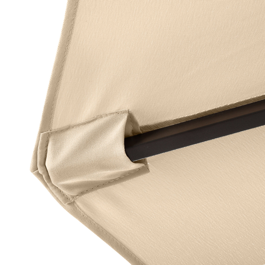 Julia 10 ft. Outdoor / Patio Cantilever Hanging Umbrella