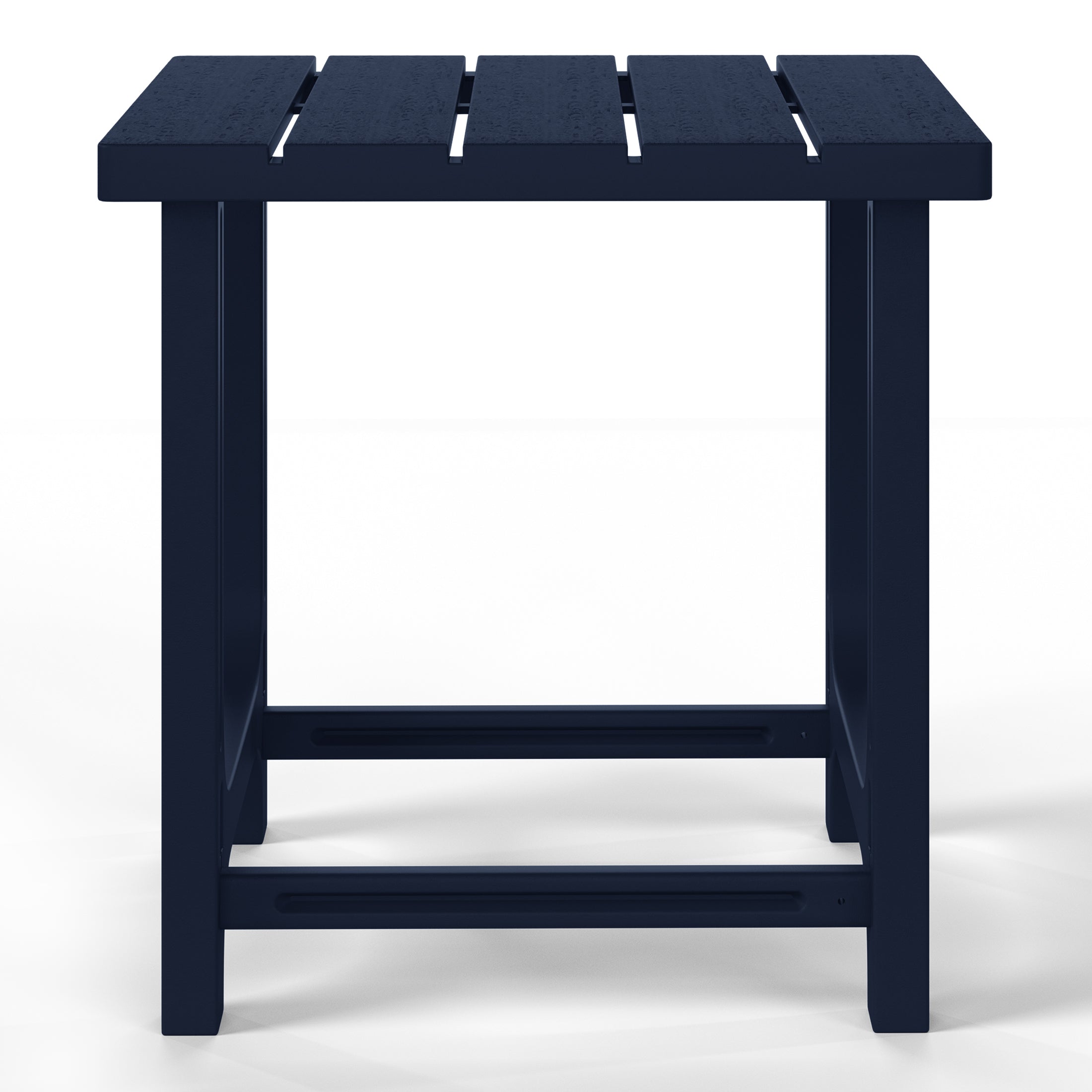Azura Outdoor 18" HDPE Square Adirondack Patio Side Table