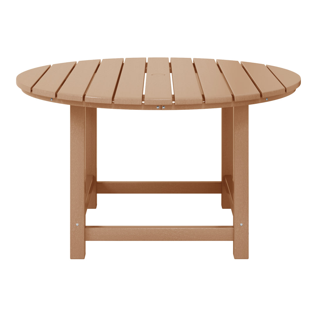 Malibu Kids Outdoor Patio Furniture HDPE Round Dining Table