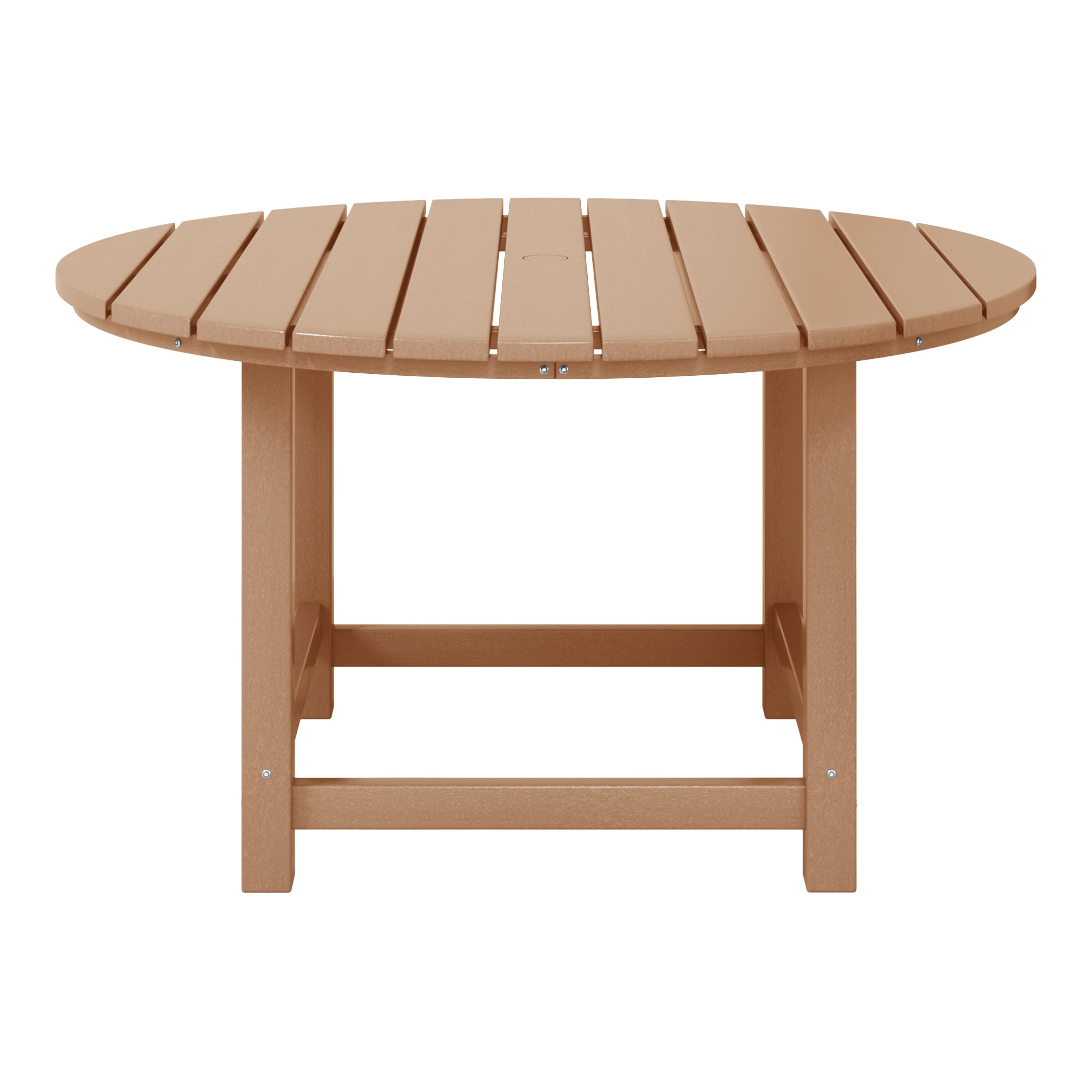 Malibu Kids Outdoor Patio Furniture HDPE 38" Wide Round Dining Table