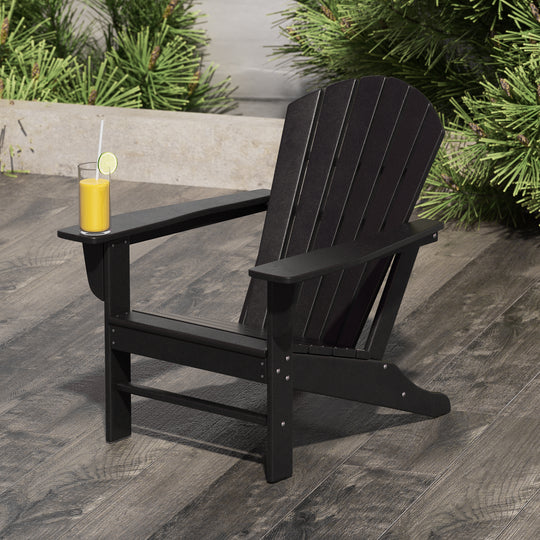 Dylan HDPE Outdoor Patio Adirondack Chair