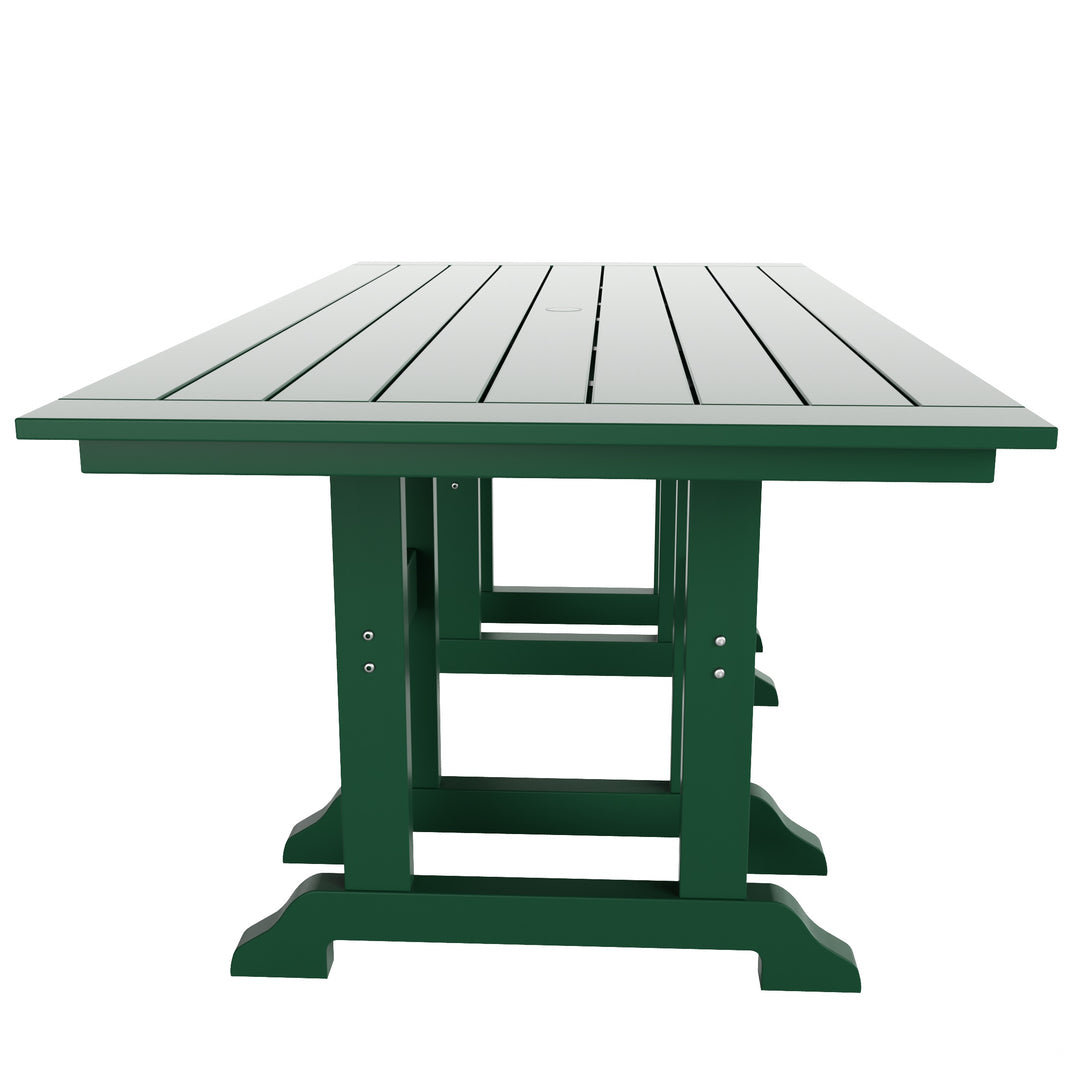 Malibu 71" Outdoor Patio Dining Table