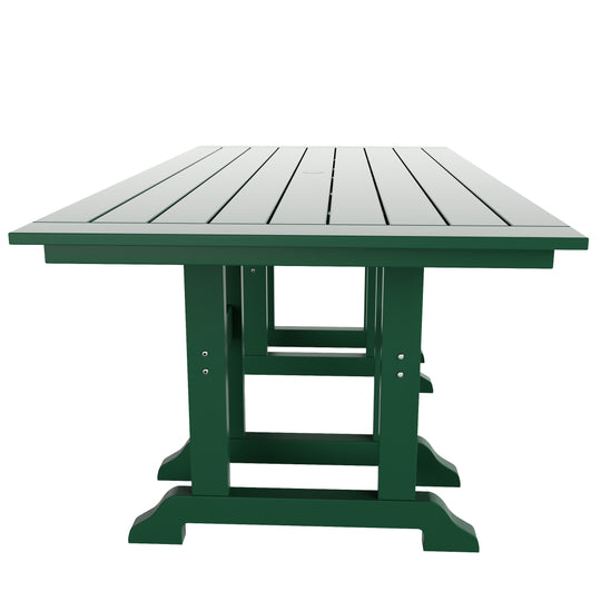 Malibu 71" Outdoor Patio Dining Table