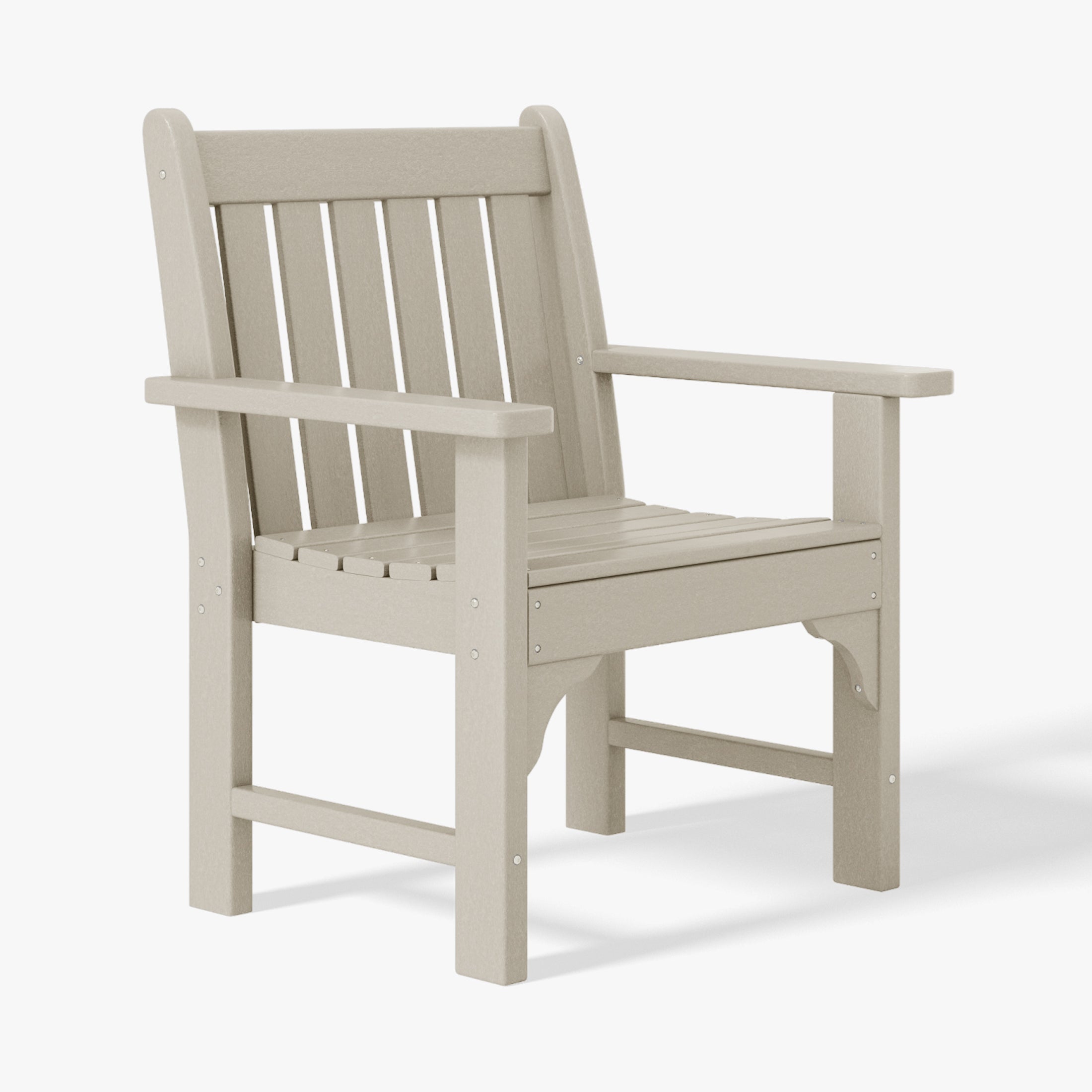 Malibu Outdoor Patio 3-Piece HDPE Adirondack Garden Chairs with Square Adirondack Side Table Set