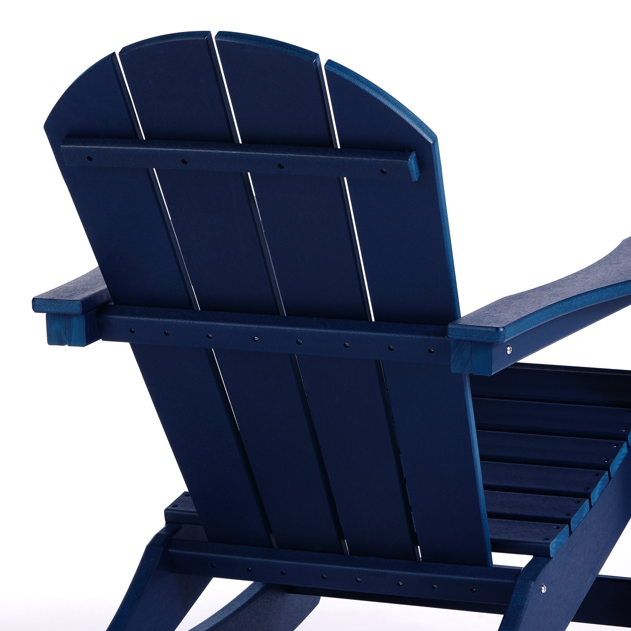 Malibu 3-Piece set Outdoor / Patio Poly Adirondack rocking chairs with a side table ( 2 seater )