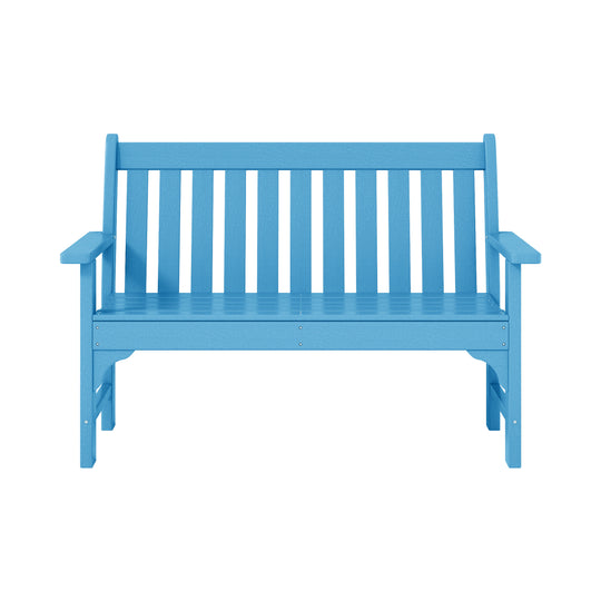 Malibu 3-Piece HDPE Outdoor Patio Furniture Couch and Coffee Table Set