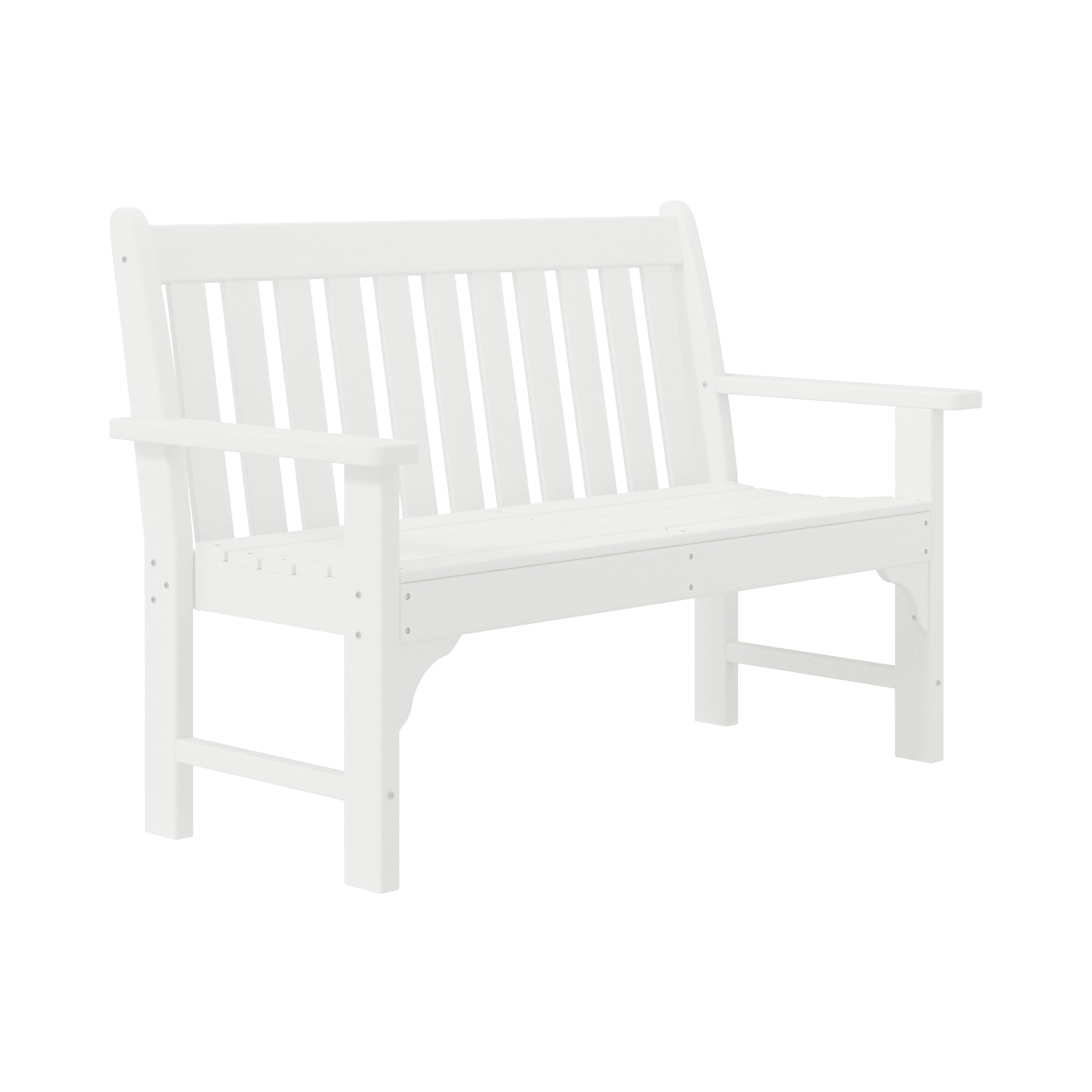 Malibu 4-Piece HDPE Outdoor Patio Furniture Couch Set