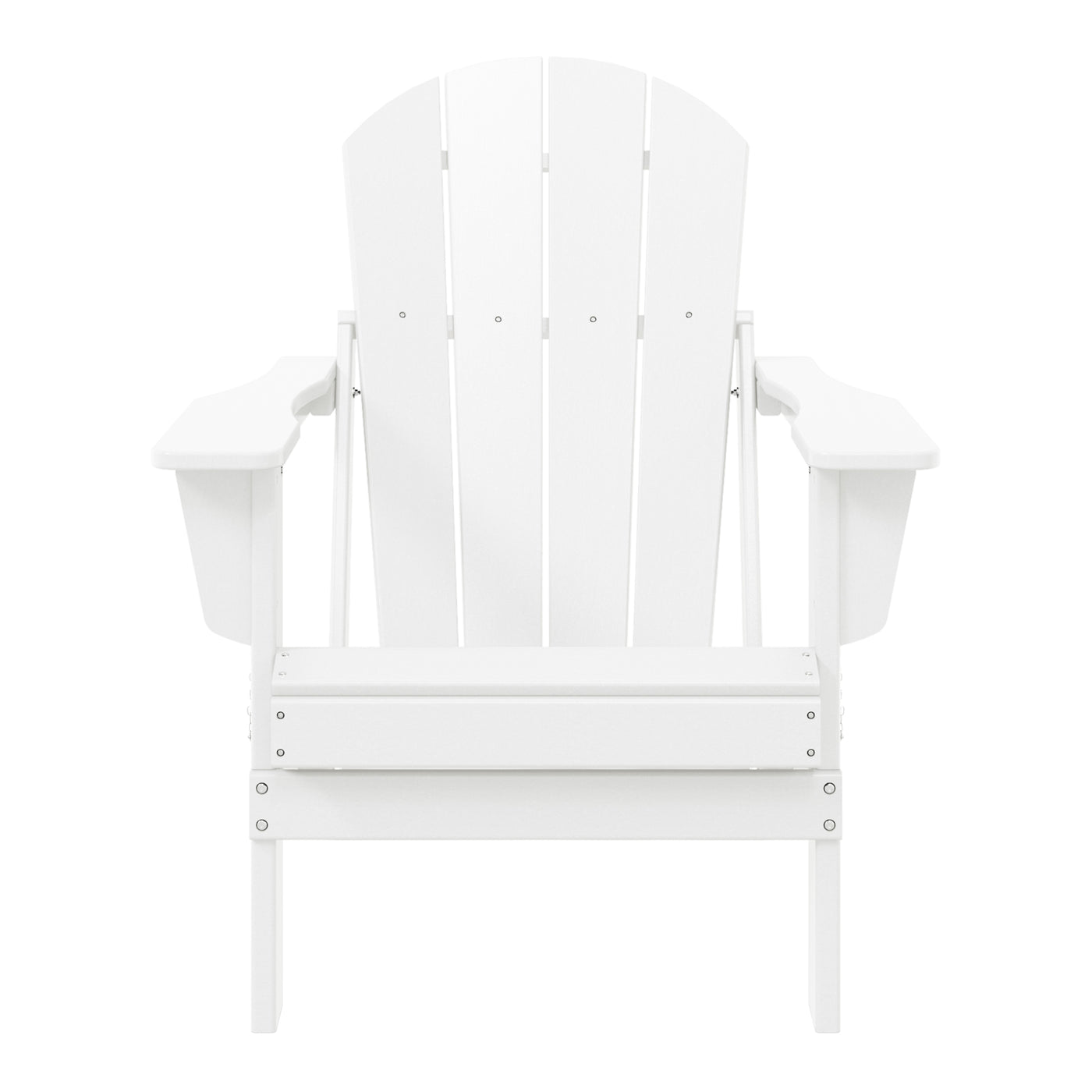 Malibu HDPE Outdoor Patio Folding Poly Adirondack Chair