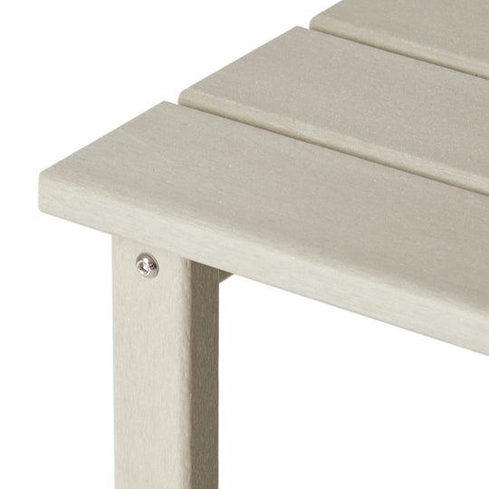 Malibu 14" square outdoor Side table for Adirondack chair