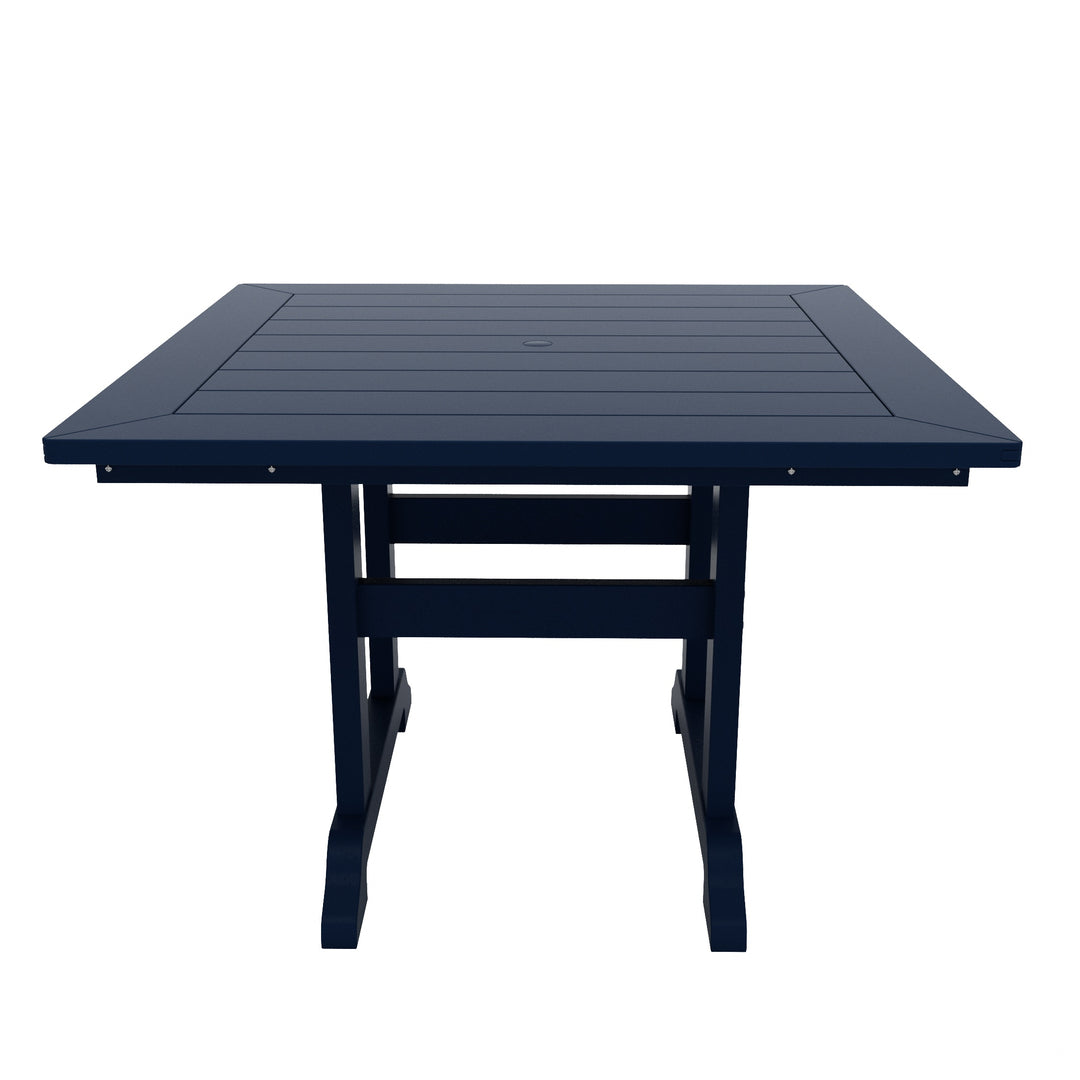 Malibu 43" Outdoor Patio Square Dining Table