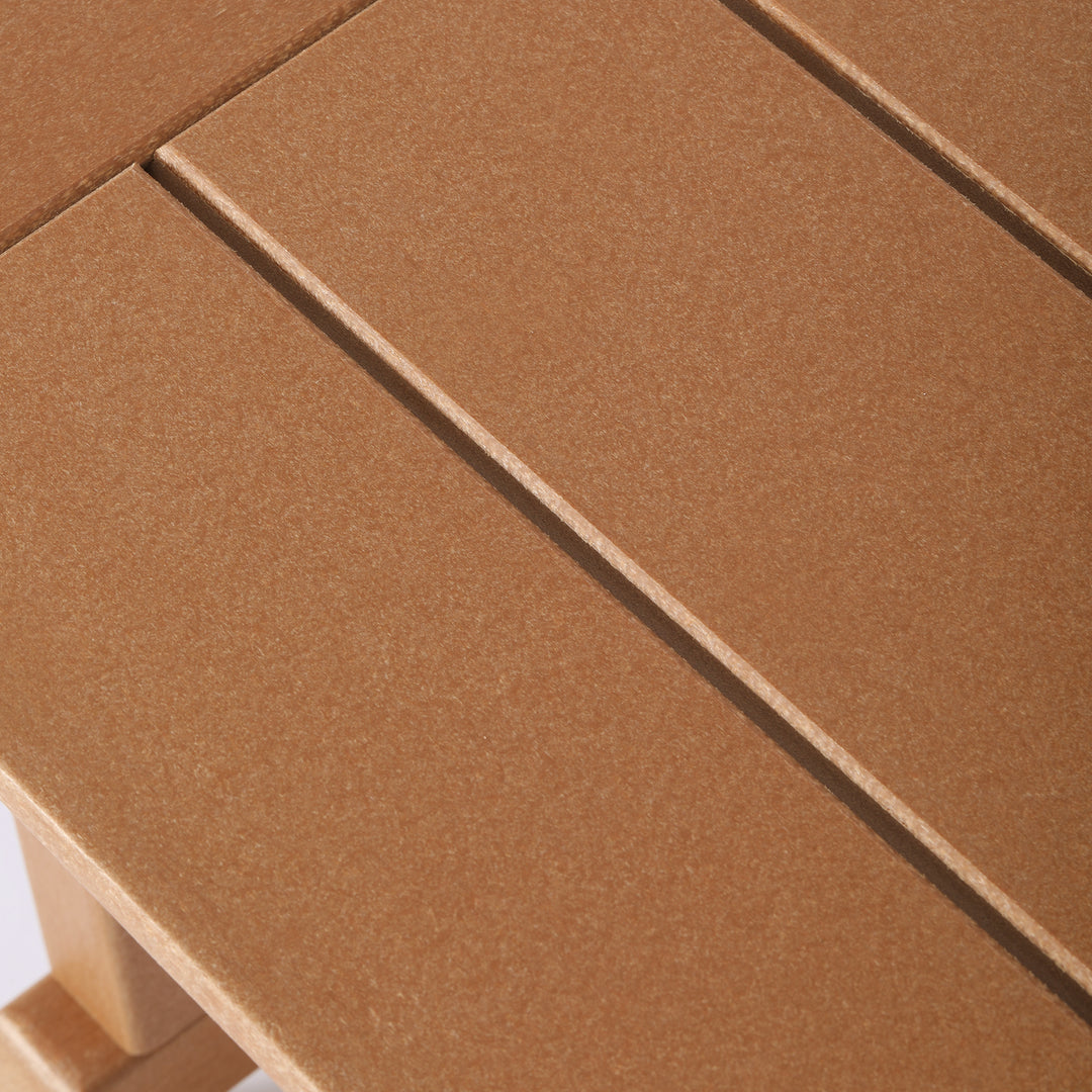 Malibu 65" Outdoor Patio Trestle Dining Bench