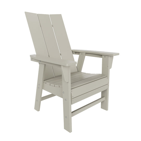 Ashore Outdoor Patio Modern Adirondack Dining Chair