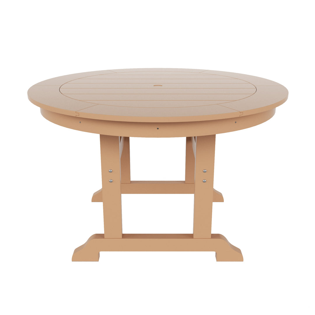 Malibu 47" Outdoor Patio Round Dining Table