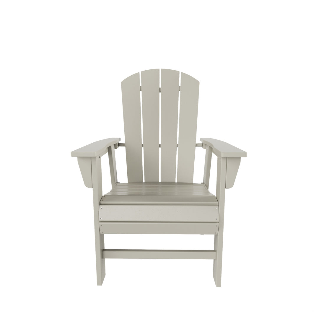 Malibu Outdoor Patio Classic Adirondack Dining Chair