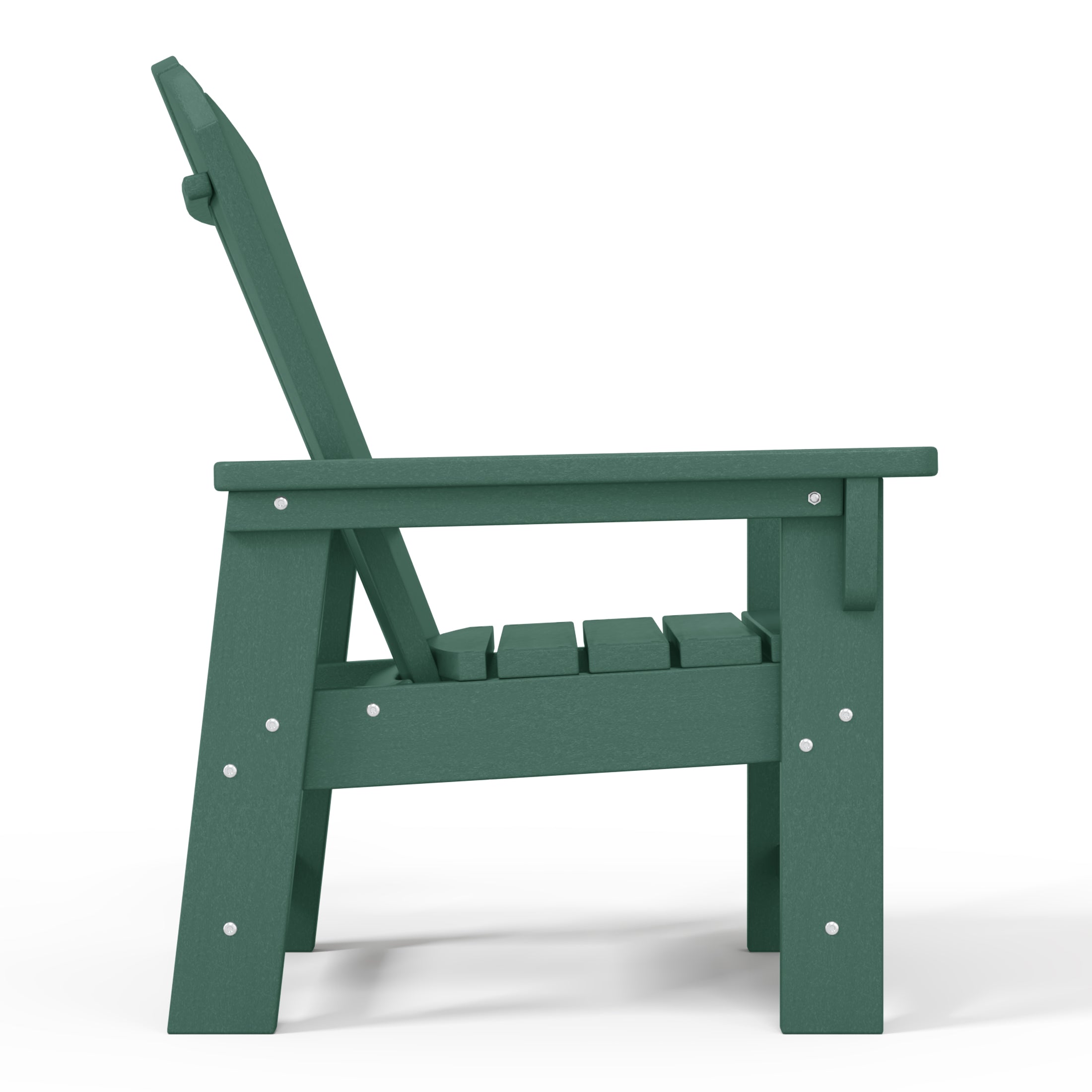 Malibu Kids Outdoor Adirondack Plastic Patio Chair (Set of 2)