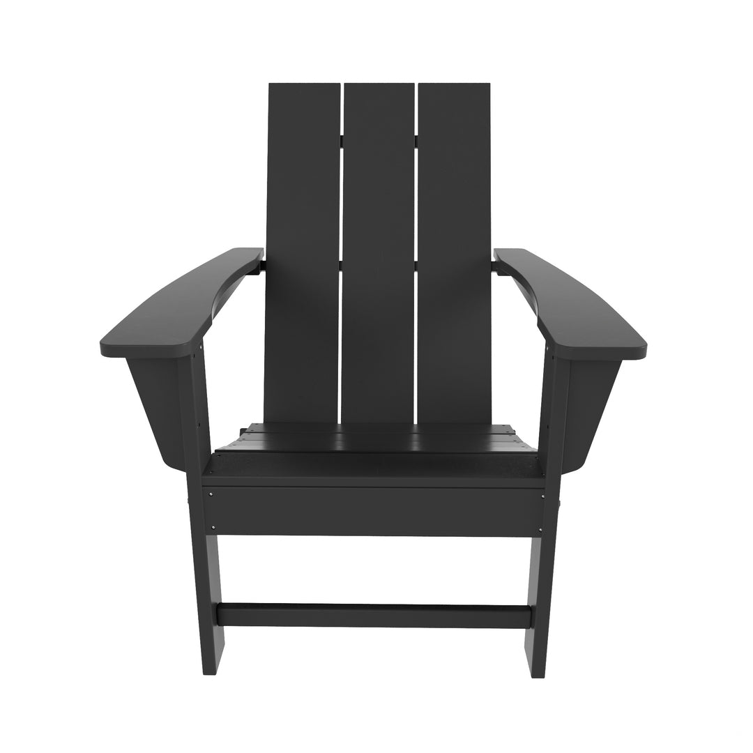 Ashore HDPE Modern Outdoor Patio Folding Adirondack Chair