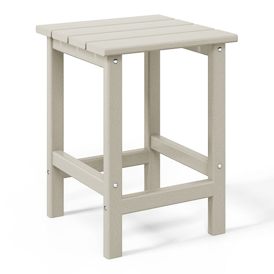 Malibu Westintrends 14" square outdoor Side table for Adirondack chair