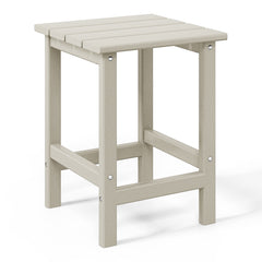 Malibu Adirondack chair set with side table in Sand, view 5