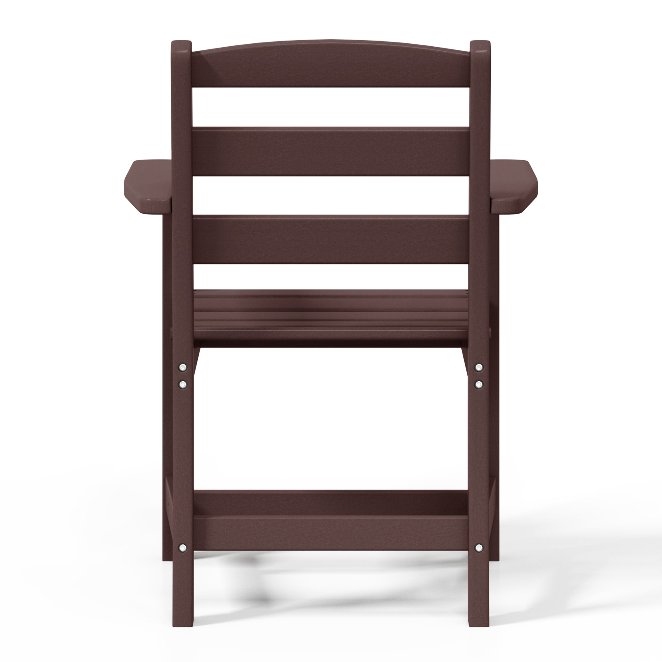 Ashore Outdoor HDPE Patio Classic Dining Arm Chair