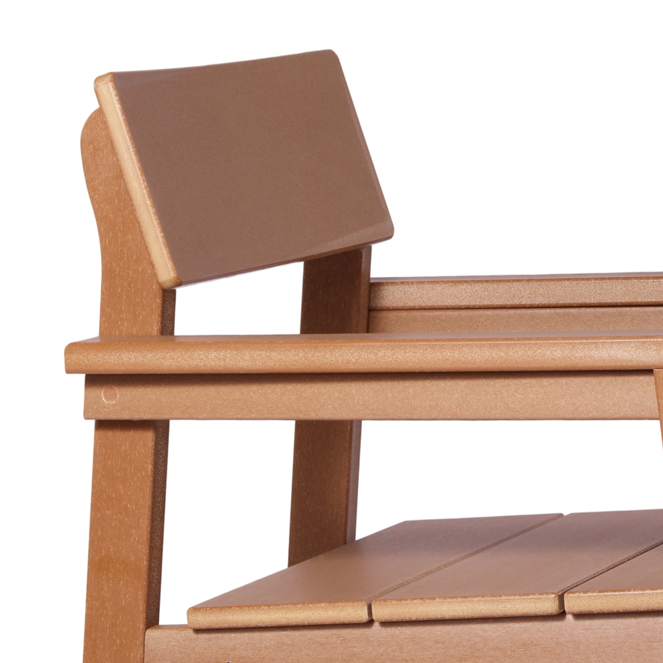 Paloma Modern HDPE Outdoor Patio Dining Arm Chairs (Set of 2)
