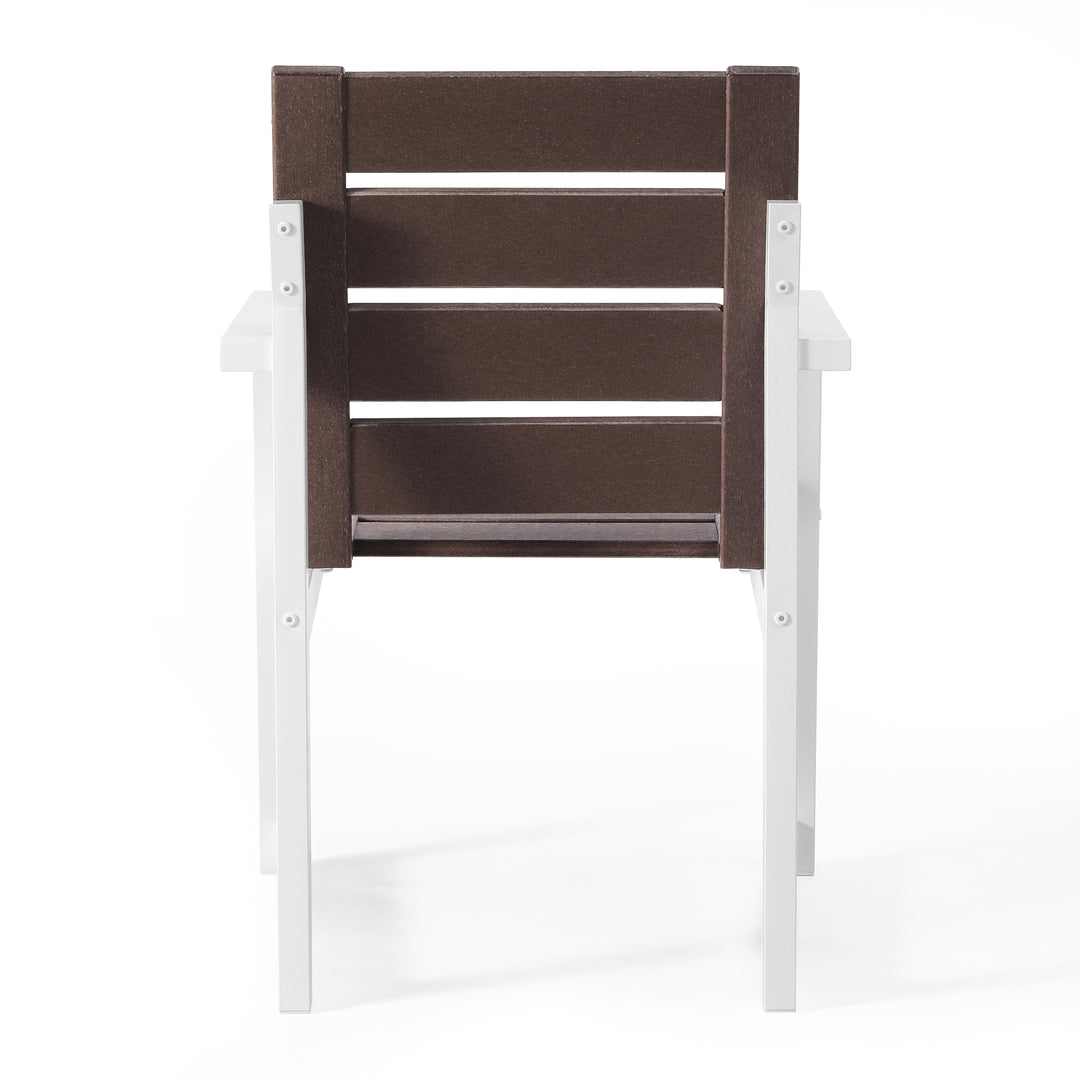 Cape May HDPE Outdoor Patio Dining Arm Chair