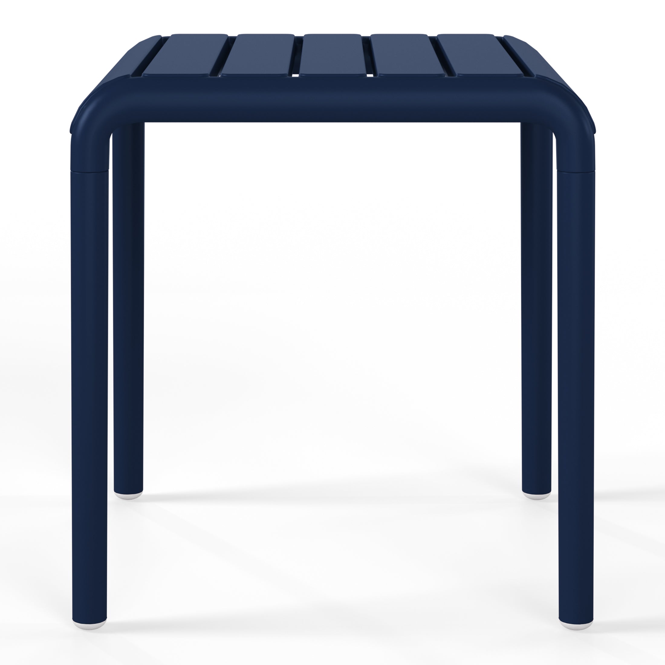 Playa Plastic Modern Outdoor Patio Accent Side Tables (Set of 2)