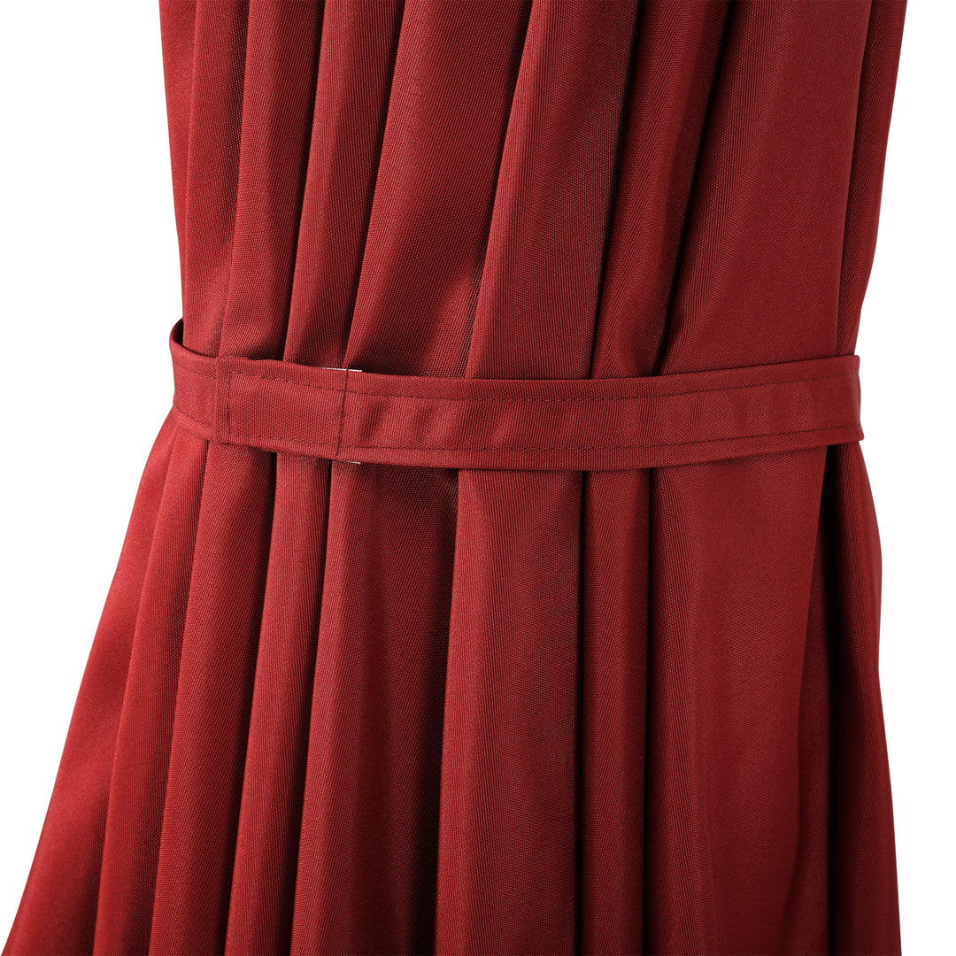 Julia 10 ft. Outdoor / Patio Cantilever Hanging Umbrella